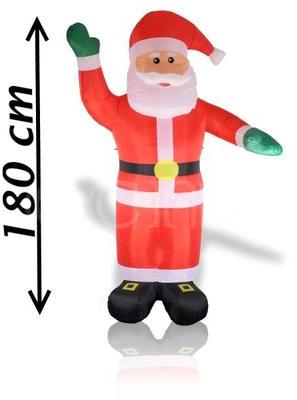 Père de Noël gonflable XXL 180 cm