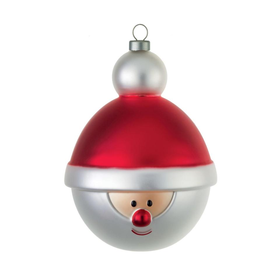 Palle Presepe - Père Noël - rouge blanc/Ø 10cm