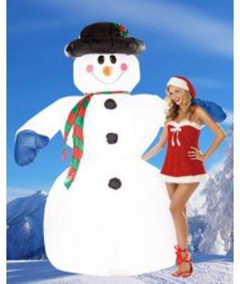 Bonhomme de neige gonflable XXL 240 cm Bonhomme de neige gonflable