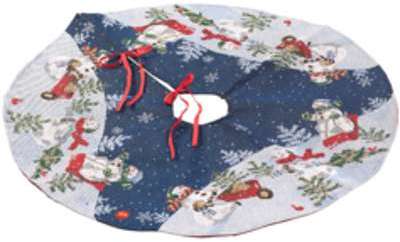 Couverture décorative 90 cm à LED pour pied de sapin Couverture décorative 90 cm