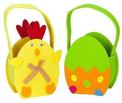 Sacs en feutrine uf et poussin Sacs en feutrine uf et poussin