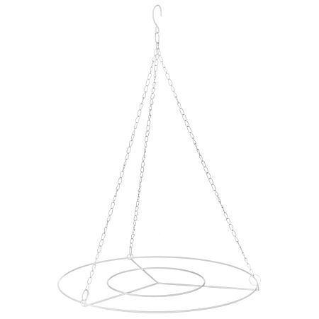 Suspension pour couronnes déco blanc Suspension pour couronnes