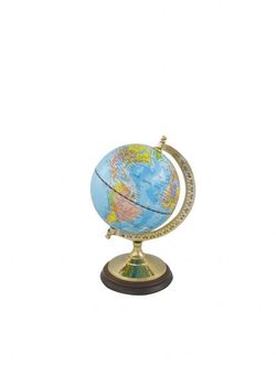 MAPPEMONDE GLOBE BLEU CLAIR