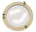 Hublot miroir en laiton 40 cm