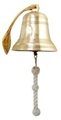 CLOCHE DE BORD EN LAITON