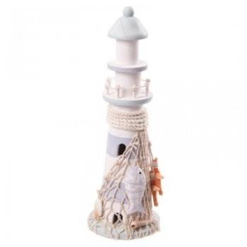 Phare décoratif bord de merHauteur 31cm Largeur 10cm Phare décoratif bord de merHauteur