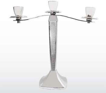 Chandelier 3 feux luxe strass