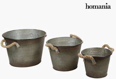 Lot de 3 paniers london by Homania