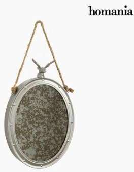 Miroir en métal avec cordes by Homania