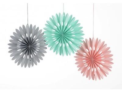 Rosace fleur décorative Ø25cm