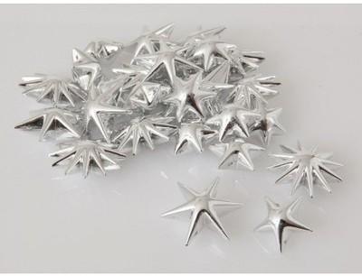 Déco de table etoile/argent , boite 28 pieces A