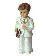 Sujet Communion Garçon en costume 10 cm