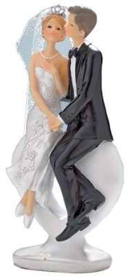 FIN DE SERIE Figurine Mariage Mariés Romantique 20