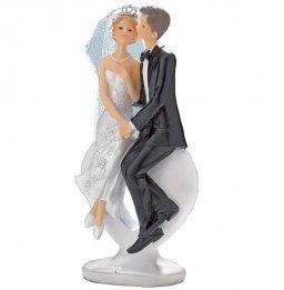 Figurine Mariage Mariés Romantique 20 cm
