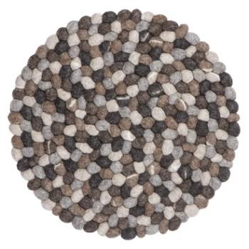 Hardy - Dessous de plat Ø36cm - marron/gris