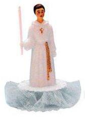 Sujet Communion Garçon Aube 9,5 cm