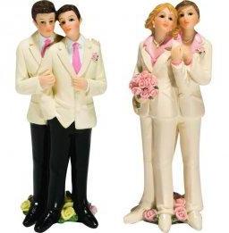 Figurine Mariage Gay 2 Modèles 13 cm