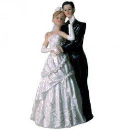Figurine Mariage Mariés Elégant 15 cm