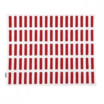 Artek Siena - Dessous de plat - blanc/rouge/35x44c