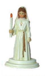 Sujet Communion Fille Aube 10 cm