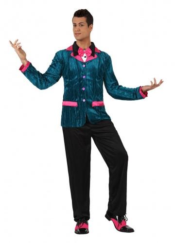 Déguisement style années 60 bleu et rose homme Tai