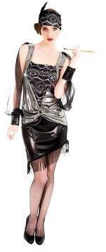 ROBE CHARLESTON NOIRE ADULTE