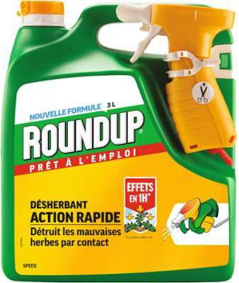 Désherbant action rapide multi-usage 1 heure Round