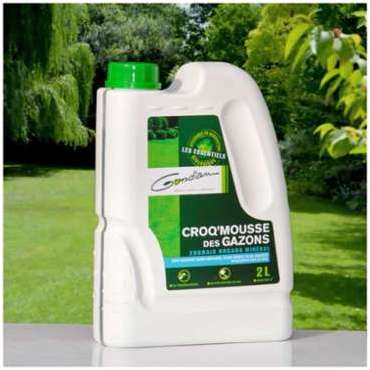 Anti mousse biologique pour gazons. 2 litres - GON
