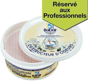 Boldair gel destructeur dodeurs Fleur de coton 30