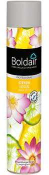 Aérosol parfumant Boldair Citron Lotus - 750 ml Aérosol parfumant Boldair