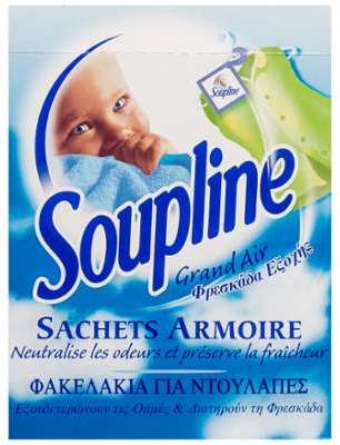 Désodorisant sachets armoire grand air Soupline - la Désodorisant sachets armoire