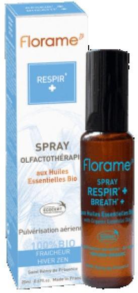 Florame Spray Olfactothérapie Respir+ 20ml
