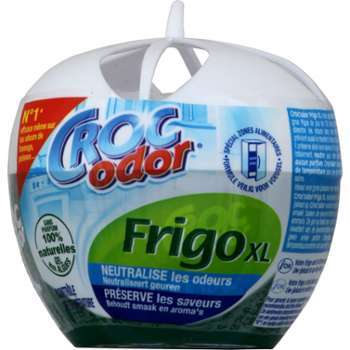 Désodorisant frigo XL aux algues Croc Odor - le bloc Désodorisant frigo XL aux