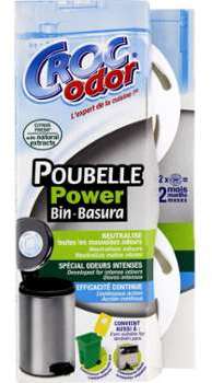 Désodorisant poubelle Power Croc Odor - la boite de Désodorisant poubelle Power