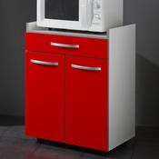 Meuble desserte Micro-ondes - L60xP44.5xH81.5cm ID