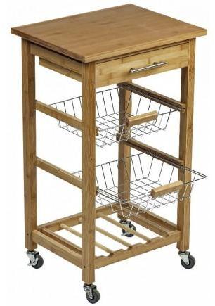 Desserte cuisine bois bambou roma dm creation peti