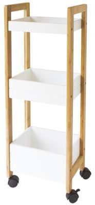 Desserte 3 plateaux Nato Gelco Design - Bambou et