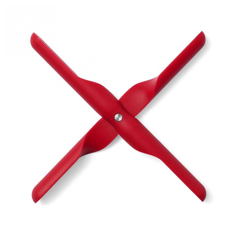 Menu Propeller - Dessous de plat - rouge/pliable/L