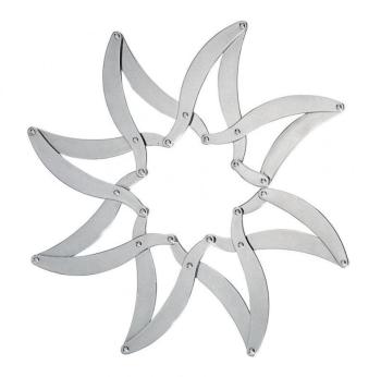 Augh - Trivet Extractible - inox 18 10 brillant poli Augh - Trivet Extractible