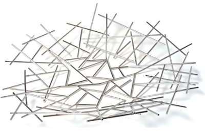 Dessous De Plat ALESSI En Acier Argent QUINCY Decl