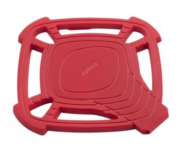 Petit dessous de plat en silicone rouge Petit dessous de plat en silicone