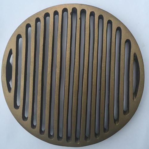 Dessous de plat en aluminium finition laiton bross