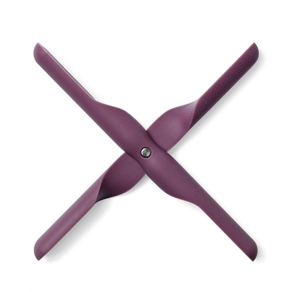Menu Propeller - Dessous de plat - prune/pliable/L