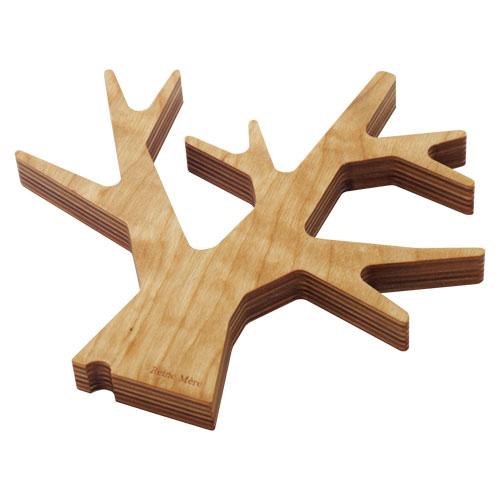 Dessous de plat en bois naturel lArbre Reine Mère