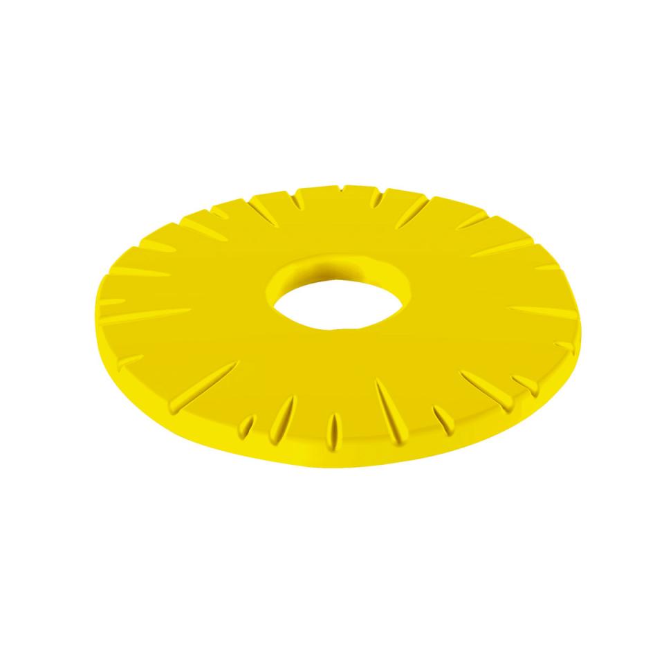 Dessous de plat ananas 15 cm - jaune Dessous de plat ananas 15