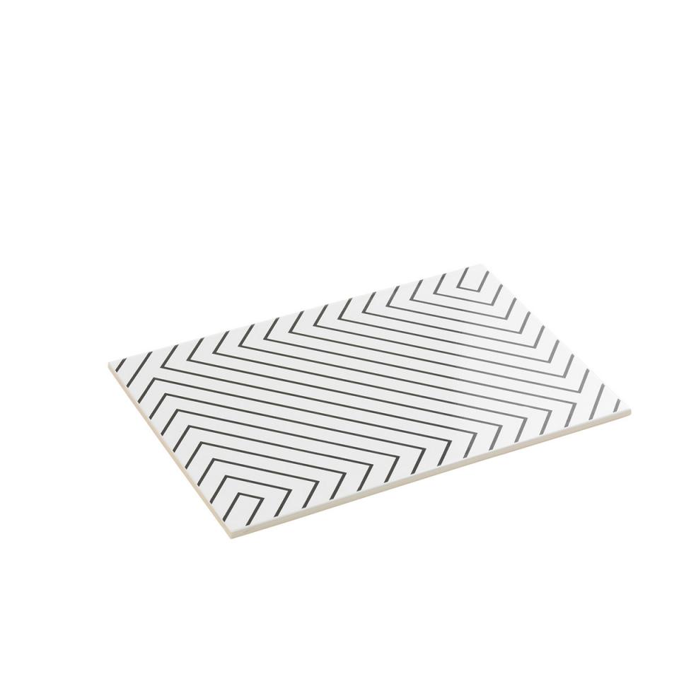 By Lassen - Dessous de plat/verre Maze grand, blan
