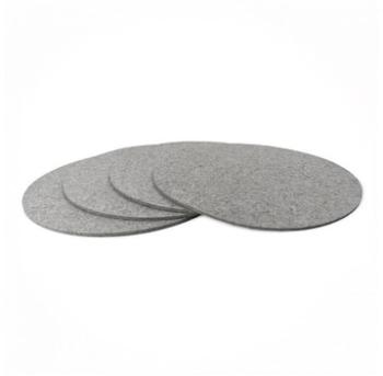 Hey-Sign - ensemble de 4 Dessous de verre ronds - stone Hey-Sign - ensemble de 4 Dessous