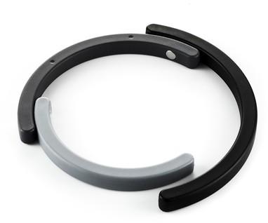 Normann Copenhagen - Dessous de plat Rainbow noir gris Normann Copenhagen - Dessous