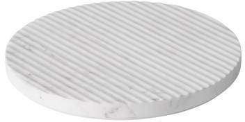 Muuto - Dessous-de-plat Groove en marbre Ø 21,6, b