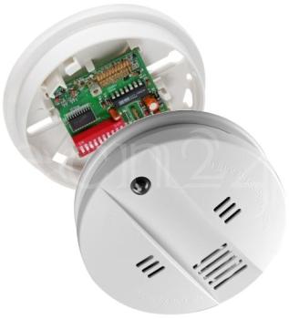 FlammEx Détecteur de fumée 9 V radio - kit complet